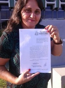 Solange acabou sendo desautorizada pelo secretário estadual de Educação, Osvaldo Barreto, que a convocou para solenidade em Salvador
