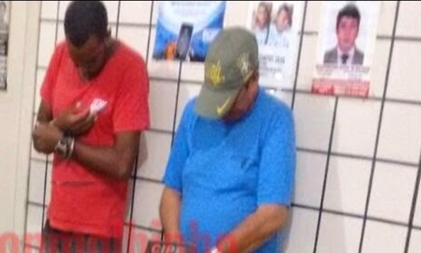 Os traficantes estão à disposição da Justiça