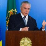 TEMER LAMENTA ACIDENTE COM A CHAPECOENSE E DIZ QUE ITAMARATY JÁ FOI ACIONADO
