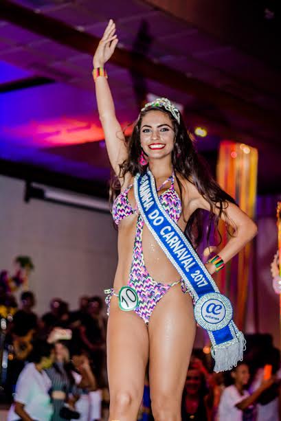Milena é a nova Rainha do Carnaval (Foto: Divulgação