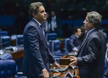 Aécio e Perrela são correligionários (Foto: Divulgação)