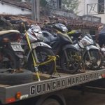 MARAÚ: POLÍCIA MILITAR APREENDE 10 MOTOS IRREGULARES DURANTE BLITZ EM BARRA GRANDE