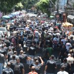 POLICIAIS CIVIS DA BAHIA  PROTESTAM NO CENTRO DE SALVADOR