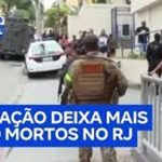 MEGA OPERAÇÃO CONTRA O COMANDO VERMELHO DEIXA 20 MORTOS NO RJ