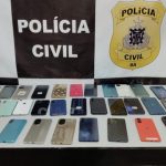 ITABUNA: POLÍCIA CIVIL RECUPERA 32 CELULARES FURTADOS NO PRIMEIRO DIA DO CARNAVAL