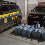 PRF, PF e PM APREENDEM 410 kG DE COCAÍNA NO OESTE DA BAHIA