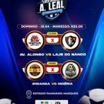 AURELINO LEAL-BA: CAMPEONATO INTERBAIRROS CHEGA A  8ª RODADA COM DOIS  CONFRONTOS DECISIVOS ; AVENIDA ALONSO x LAJE E IPIRANGA X NIGÉRIA