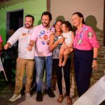 MARCEL  HOHLENWERGER E MÁRIO NEGROMONTE JÚNIOR CAMINHAM COM MARIA DAS GRAÇAS EM IPIAÚ