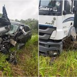 VICE-PREFEITO DE ITAGIBÁ FICA FERIDO APÓS COLISÃO COM CARRETA NA BR-101