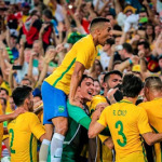 BRASIL VENCE ALEMANHA NOS PÊNALTIS A GANHA O PRIMEIRO NO FUTEBOL