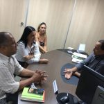 EM AUDIÊNCIA NO DNIT PREFEITA DE MARAÚ COBRA RECUPERAÇÃO DA BR-030; JAZIDA FOI LIBERADA