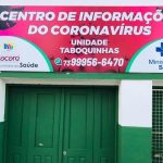 ITACARÉ: PREFETURA IMPLANTA NOVO CENTRO DE INFORMAÇÕES DO COVID EM TABOQUINHAS