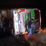 ACIDENTE COM ÔNIBUS DEIXA QUATRO MORTOS NA BAHIA