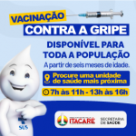 ITACARÉ INICIA VACINAÇÃO CONTRA GRIPE