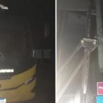 BA: BANDIDOS ATIRAM CONTRA ÔNIBUS COM  47  PASSAGEIROS E DEIXA MOTORISTA FERIDO