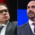 EDUARDO BOLSONARO PODERÁ PERDER O MANDATO SE NÃO VOLTAR AO BRASIL, SINALIZA HUGO MOTTA