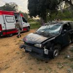 MOTORISTA E CACHORRO FICAM FERIDOS APÓS  COPOTAMENTO DE CARRO NA  BA-650, ENTRE IPIAÚ E IBIRATAIA