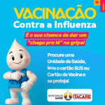 ITACARÉ: VACINAÇÃO CONTRA A INFLUENZA