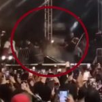 PALCO DESABA EM SHOW DE AMADO BATISTA NO SÃO JOÃO DE ITAPETINGA, NA BAHIA